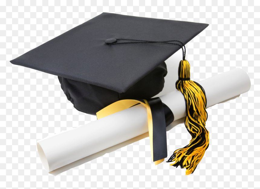 Cap And Gown, HD Png Download - graduacion png