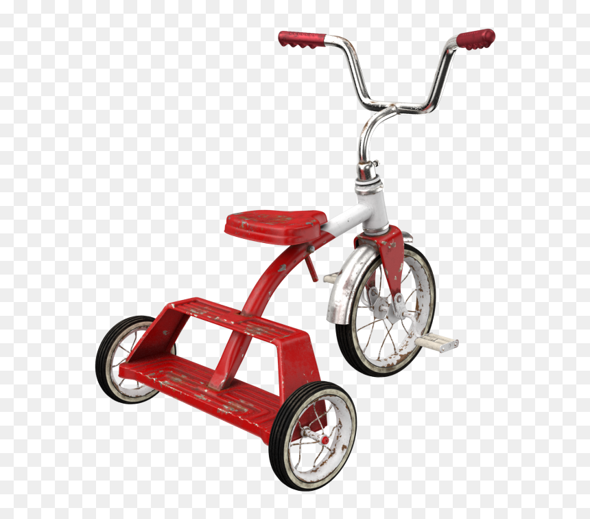 Dirty Vintage Tricycle Png Image - Transparent Tricycle Clipart, Png Download - dirty png