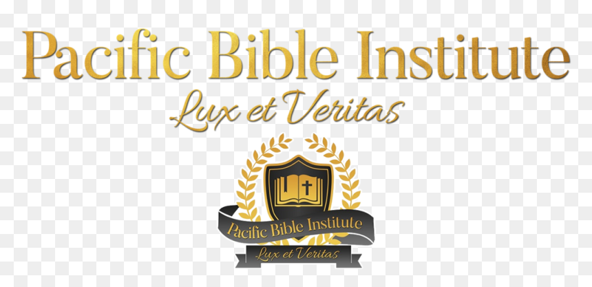 Pacific Bible Institute - Calligraphy, HD Png Download - bible logo png