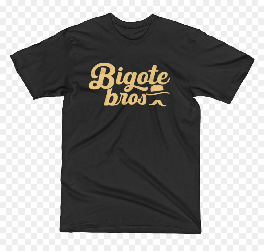 Image Of Bigote Bros Script T-shirt - Washington Post Democracy Dies In Darkness T Shirt, HD Png Download - bigote png