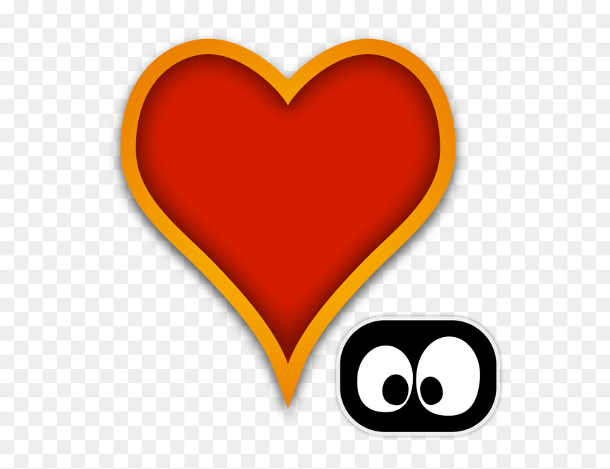 Transparent Gold Heart Clipart - Heart, HD Png Download - mac hearts png