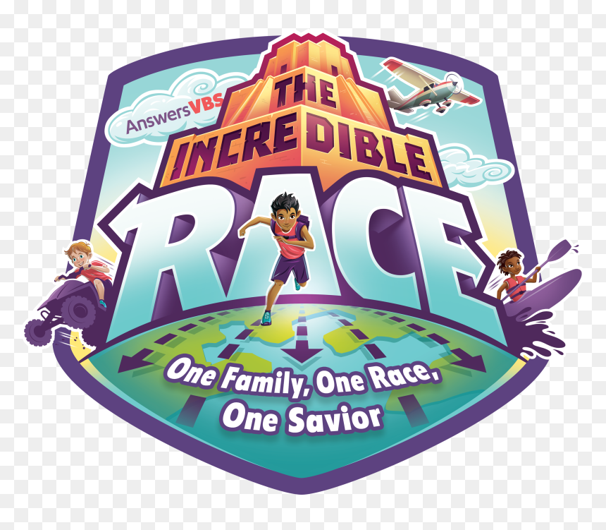Incredible Race Logo - Illustration, HD Png Download - bible logo png