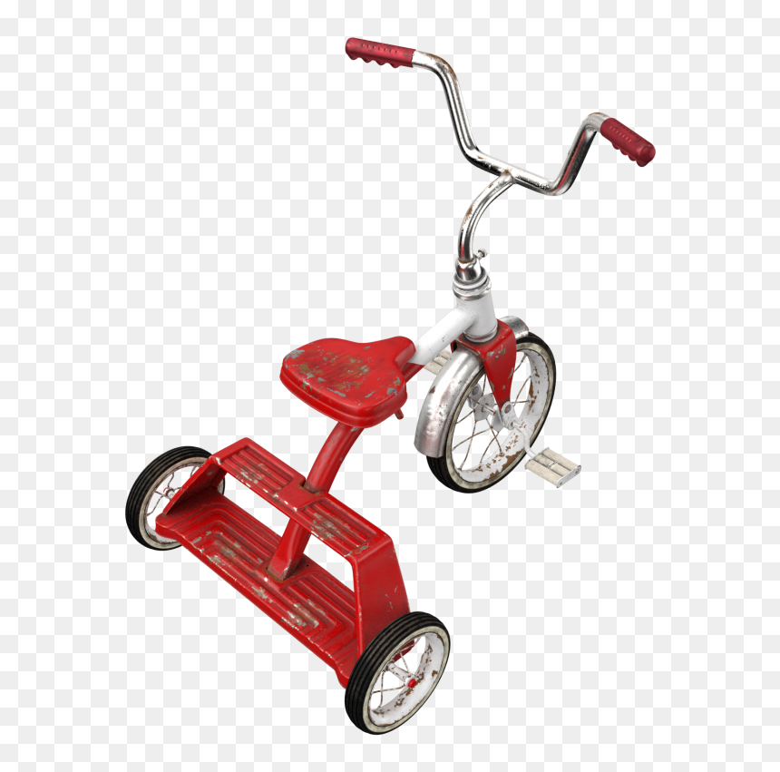 Dirty Vintage Tricycle Png Image - Toy Tricycle Clipart Transparent Background, Png Download - dirty png