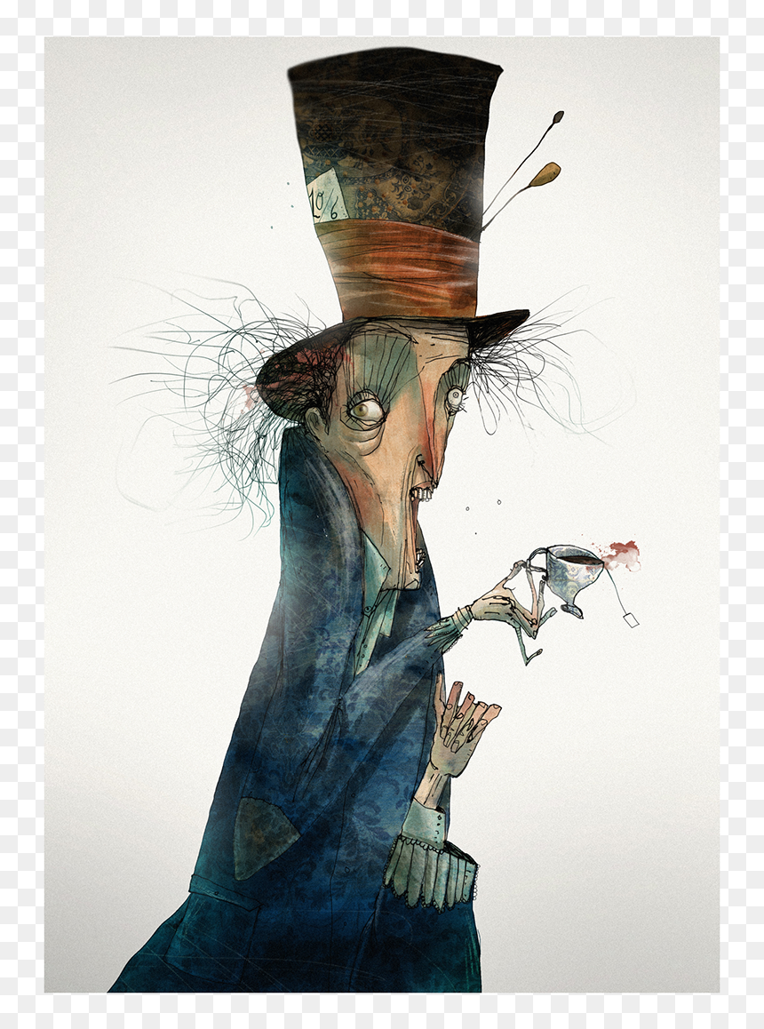Alice's Adventures In Wonderland, HD Png Download - mad hatter png