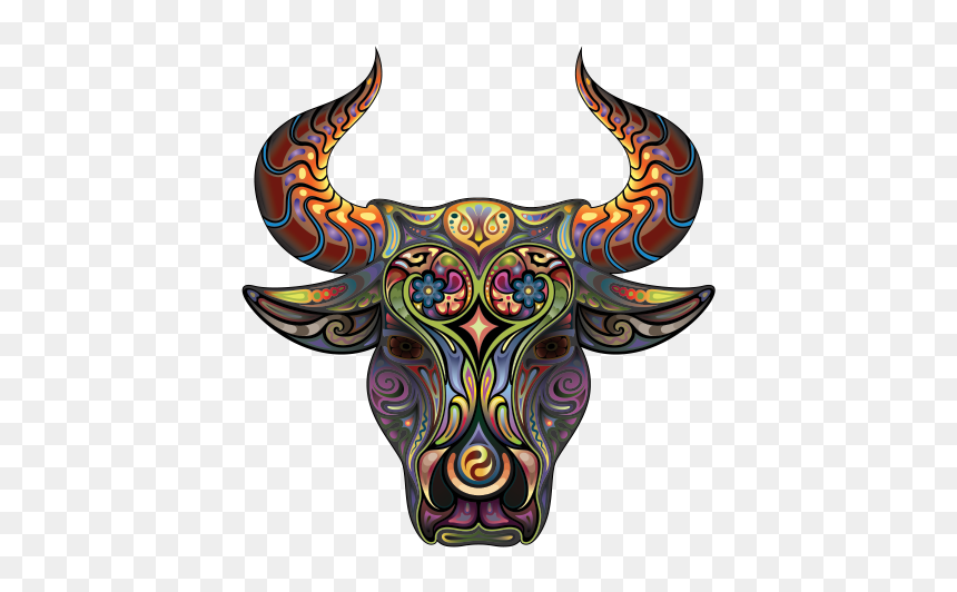 For The First Time Unibull Markets Introduces Custodian - Ornamental Bull, HD Png Download - bull head png