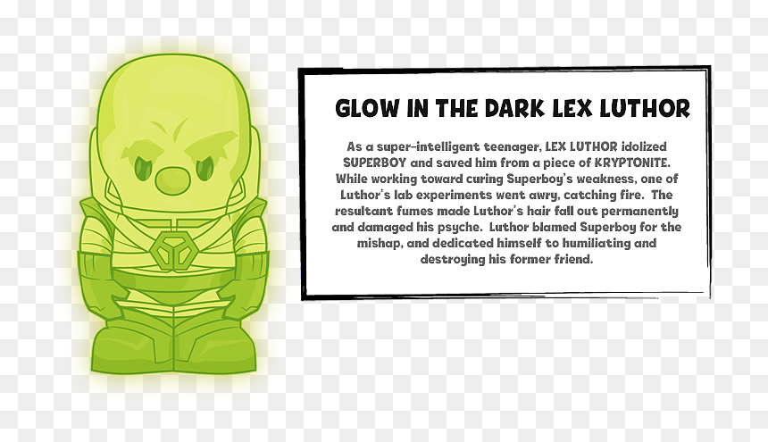 Ooshies-characters05, HD Png Download - lex luthor png