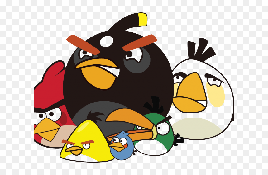 Angry Bird Clipart - Transparent Angry Birds Clipart, HD Png Download - imagens png