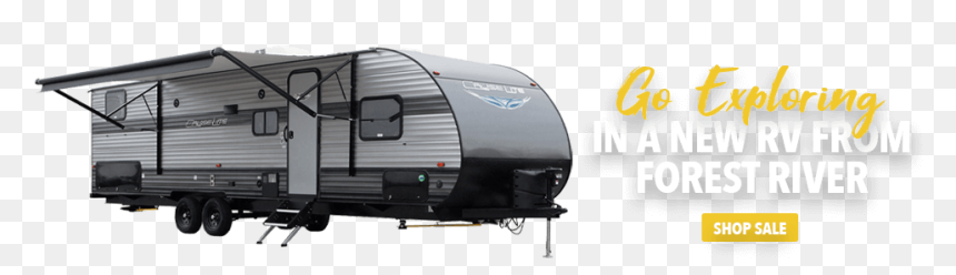 Fourwinds Forestriver Banner 121619 - Travel Trailer, HD Png Download - rv png