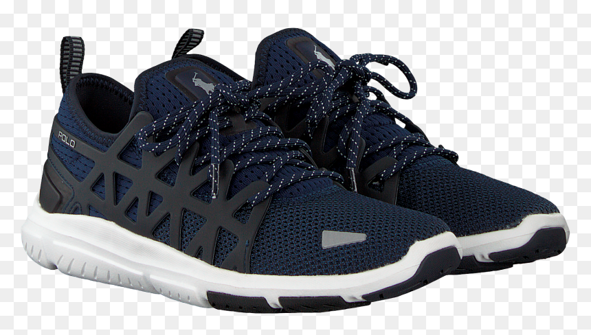 Blue Polo Ralph Lauren Sneakers Train200 Dames Womens, HD Png Download - lauren jauregui png