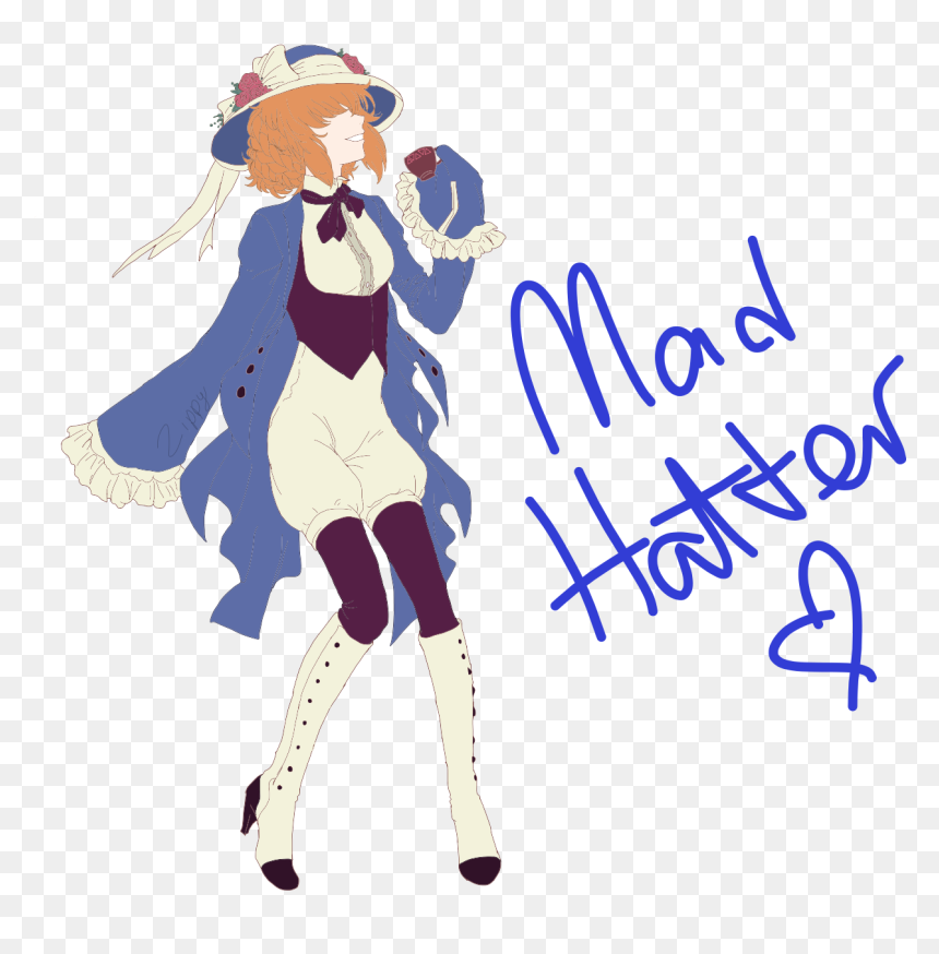 Illustration , Png Download - Cartoon, Transparent Png - mad hatter png
