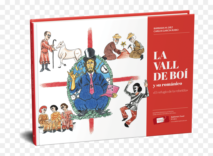 Libro Vall De Boi - Ilustración Vall De Boi, HD Png Download - libros png