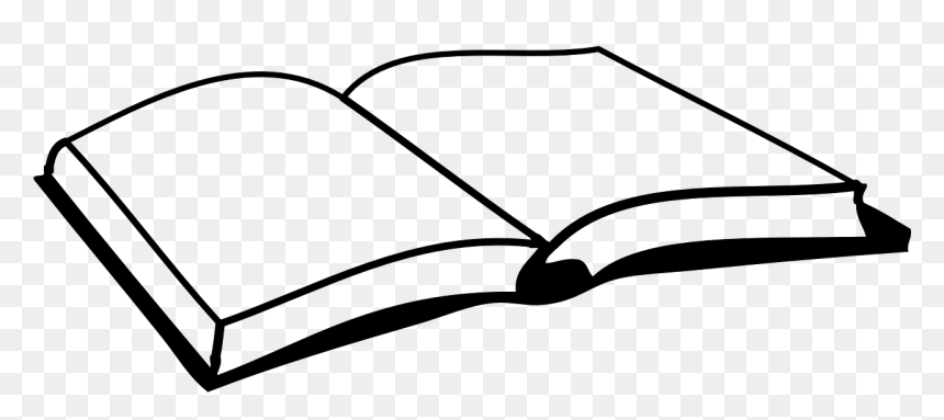 Book Open Blank - Opened Drawing Open Book, HD Png Download - opened book png
