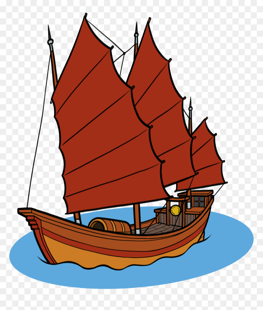 Boats In Asia, 1732360046, Png V - Chinese Ship Clipart, Transparent Png - boats png