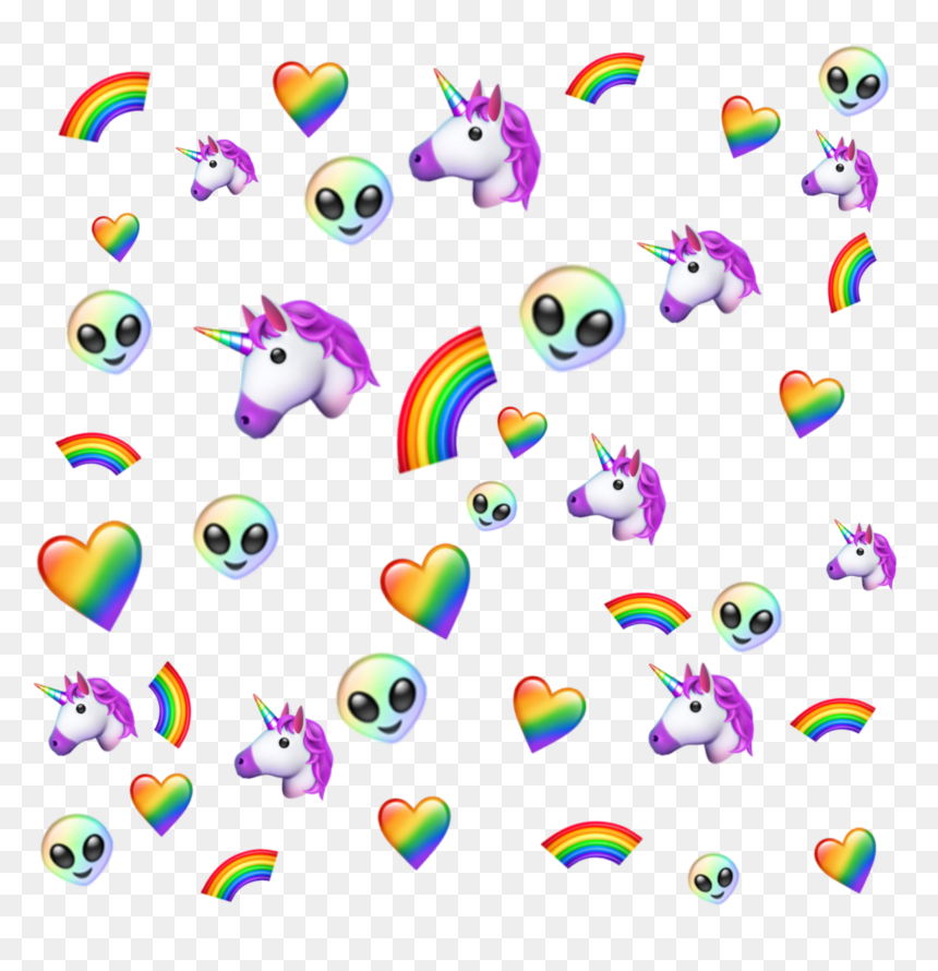#rainbow #emoji #background - Rainbow Emoji Background, HD Png Download - rainbow emoji png
