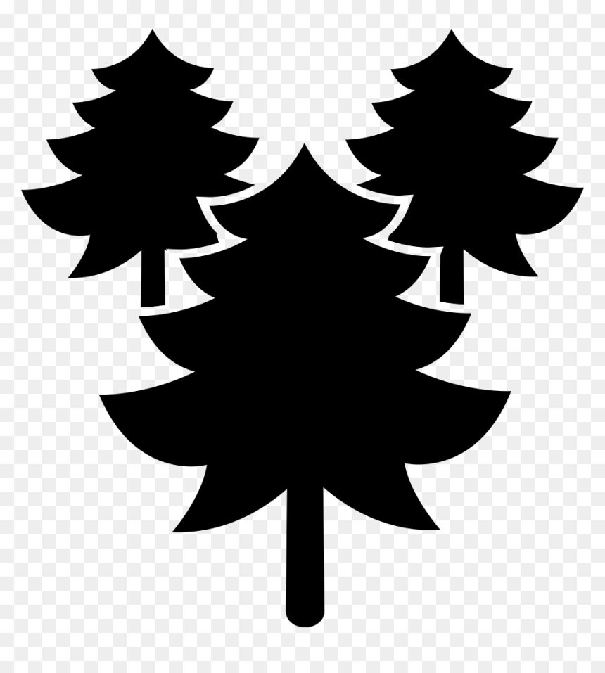 Pines Trees Forest - Portable Network Graphics, HD Png Download - forest tree png