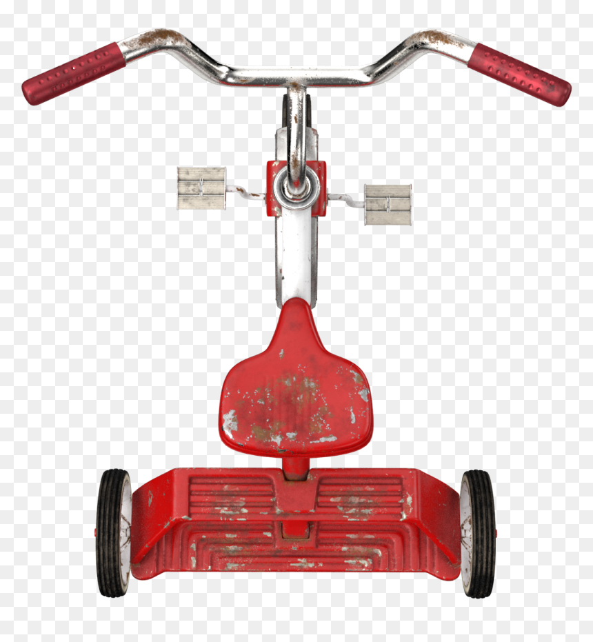 Dirty Vintage Tricycle - Lawn Mower, HD Png Download - dirty png