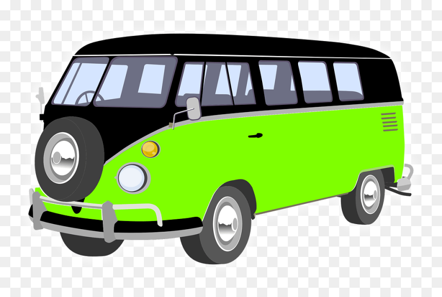 Green Vw Rv - Van Clipart Png, Transparent Png - rv png