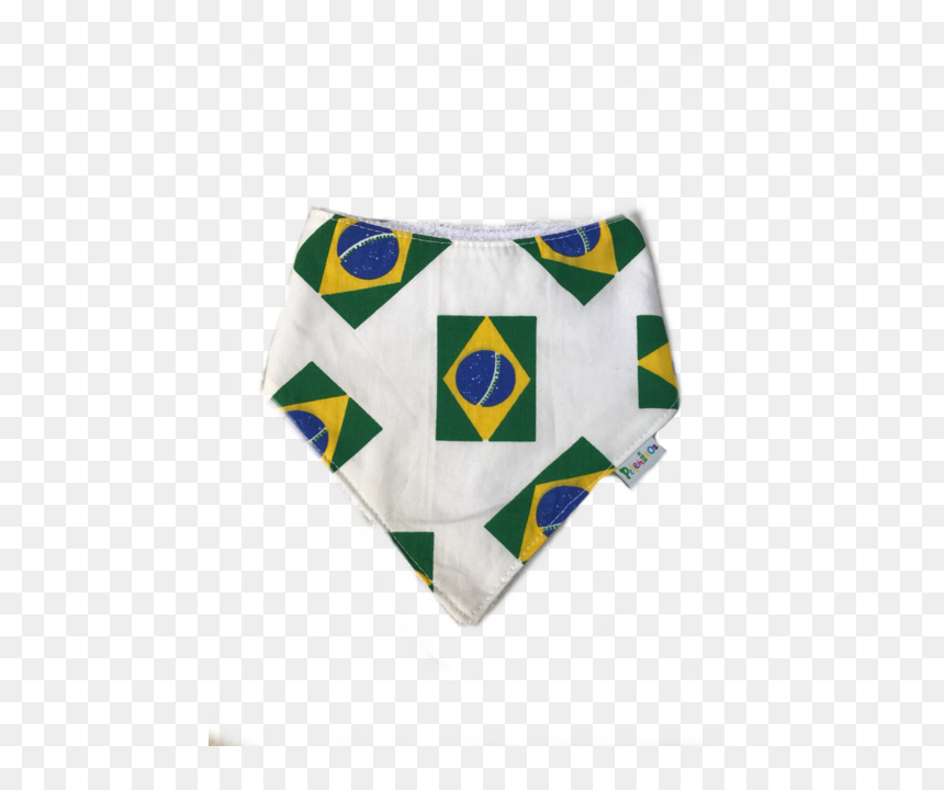 Babador Bandana Bandeira Do Brasil Pe9080 - Brazil Flag, HD Png Download - bandeira brasil png
