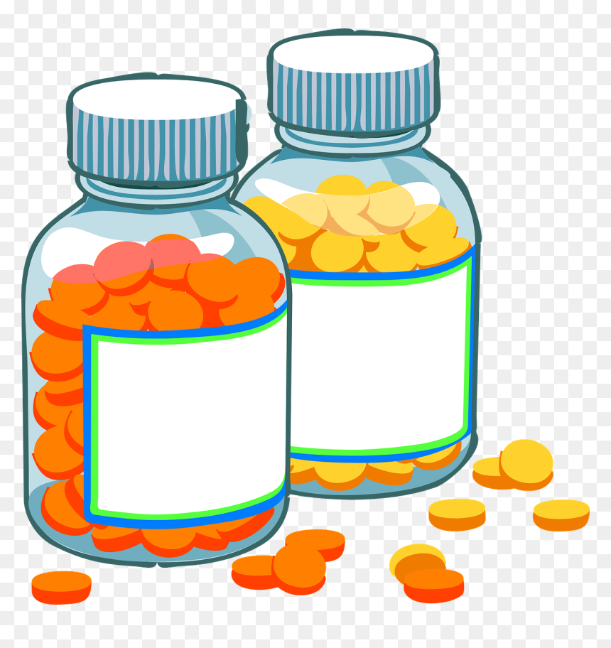 Pills Clipart, HD Png Download - tablets png