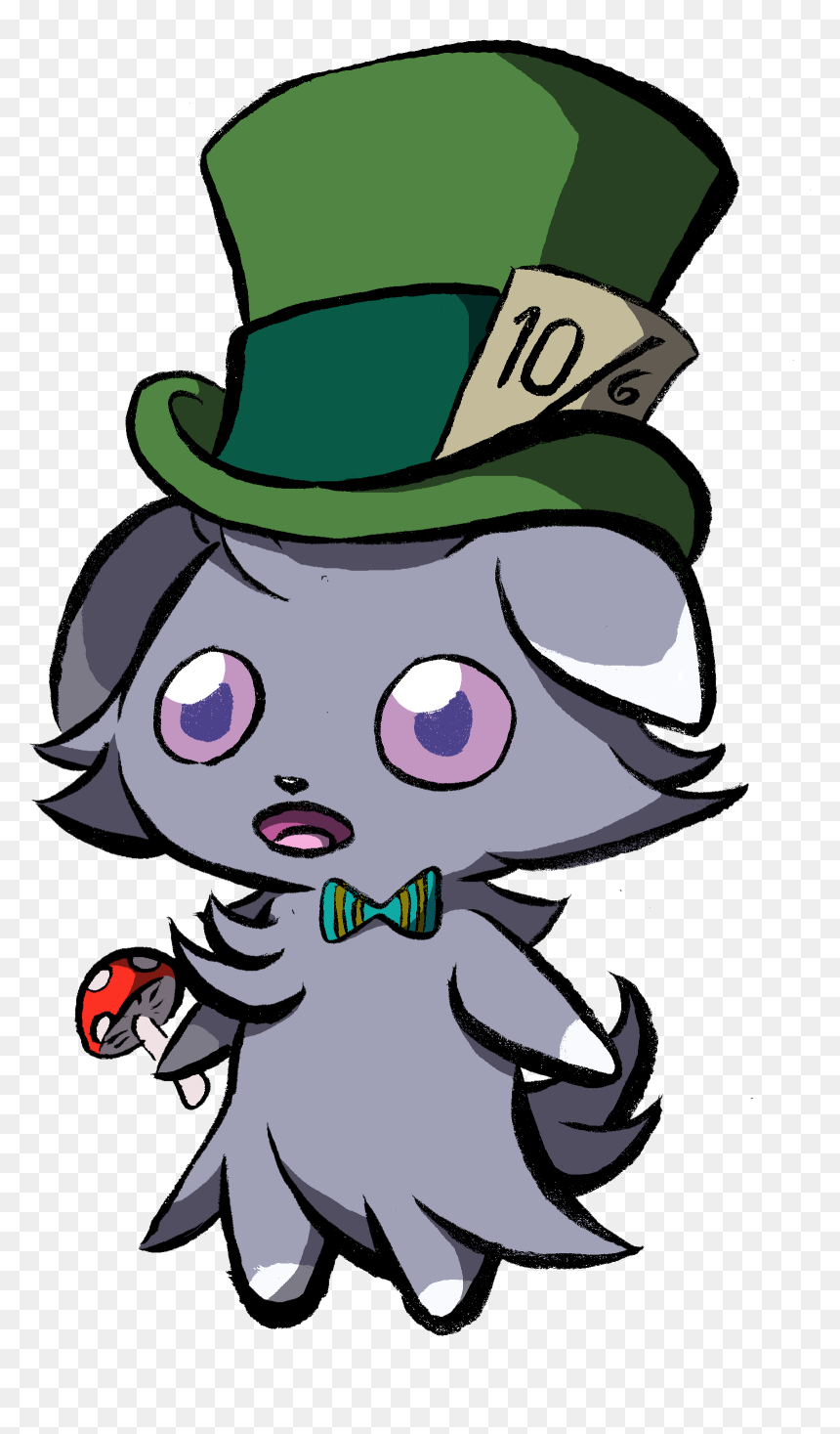 Mad Hatter Espurr - Cartoon, HD Png Download - mad hatter png