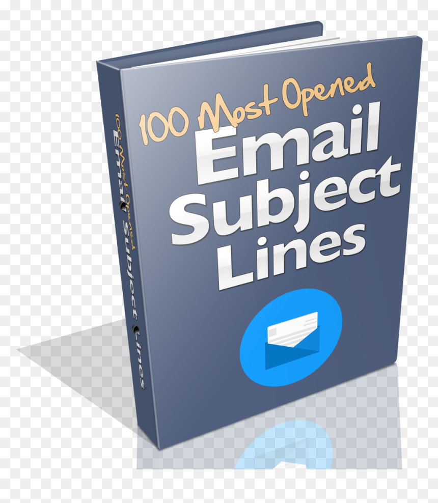 100 Most Opened Subject Lines Cover Final1 - Book Cover, HD Png Download - opened book png