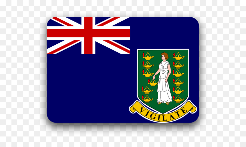 British Virgin Island Flag, HD Png Download - bandera usa png