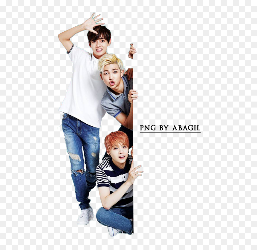 Bts V Rap Monster And Suga Render Png By Abagil - V Rm And Suga, Transparent Png - rap monster png