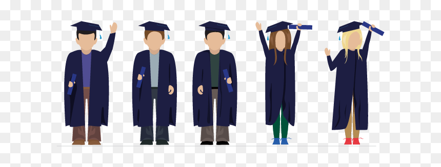 Graduation Ceremony, HD Png Download - graduacion png