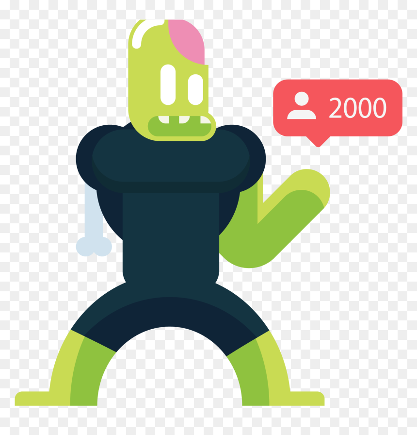 Zombie 2k Special - 2k Followers Png Instagram, Transparent Png - special png