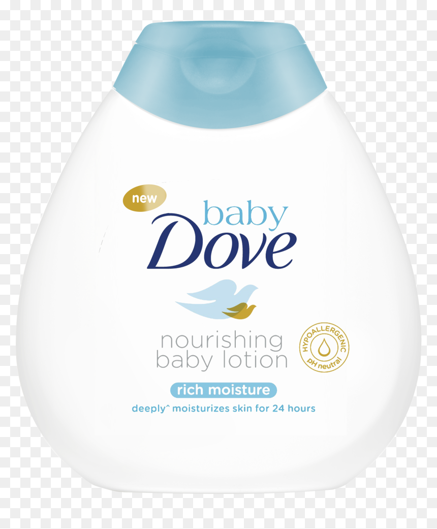 Baby Dove Nourishing Baby Lotion Rich Moisture 200ml - Dove, HD Png Download - lotion png