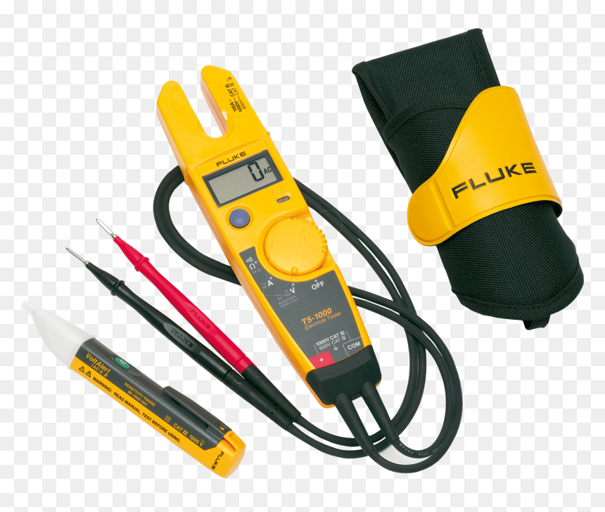 Electrical Tester Kit, T5-1000 With Holster And 1 Ac - Fluke T5, HD Png Download - electrical png