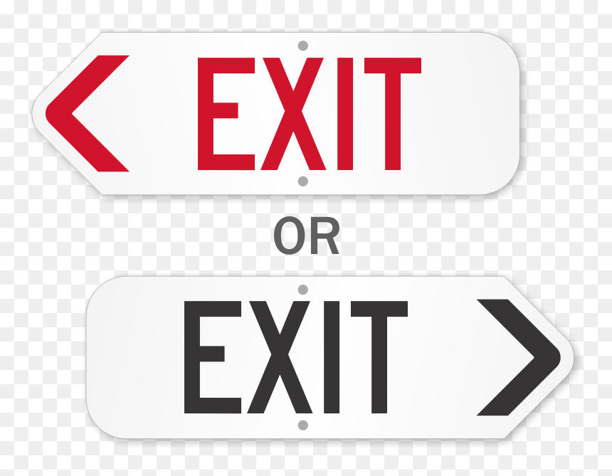 Zoom, Price, Buy - Sign, HD Png Download - exit sign png