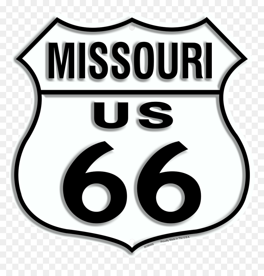 Route 66 Missouri - Route 66 Arizona Logo, HD Png Download - missouri png
