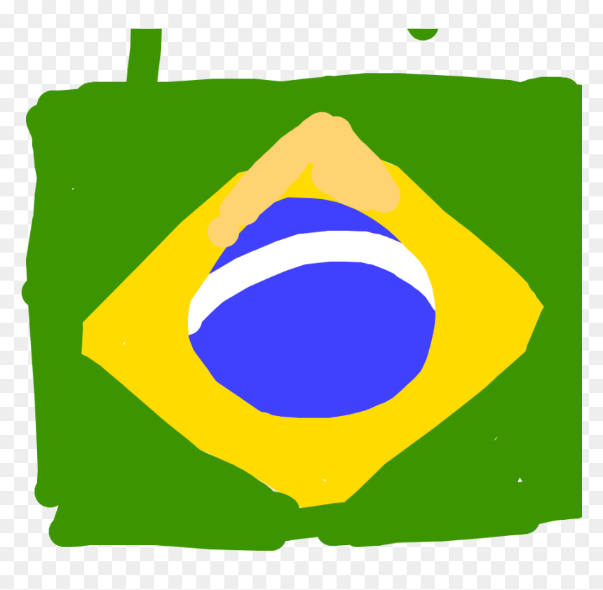 Clip Art, HD Png Download - bandeira brasil png