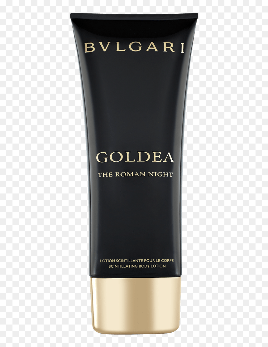 Bvlgari Goldea The Roman Night Lotion, HD Png Download - lotion png