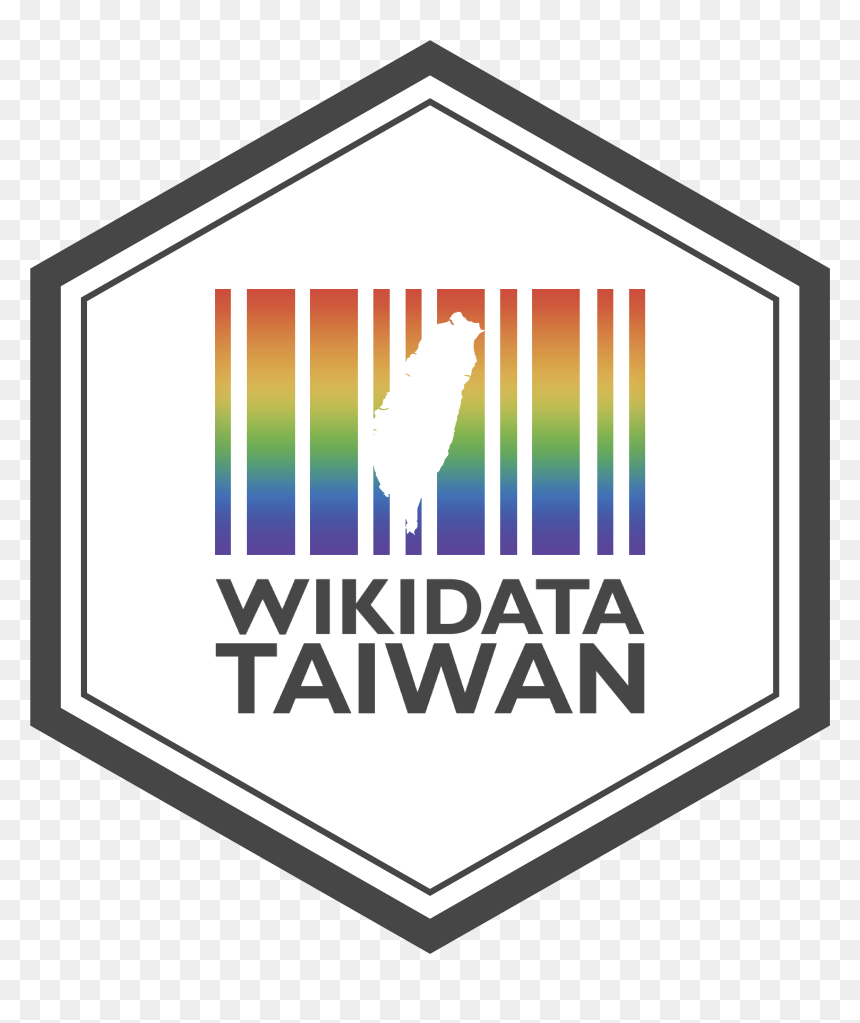 Wikidata Taiwan Hex Sticker Lgbt - Wikidata, HD Png Download - hex png