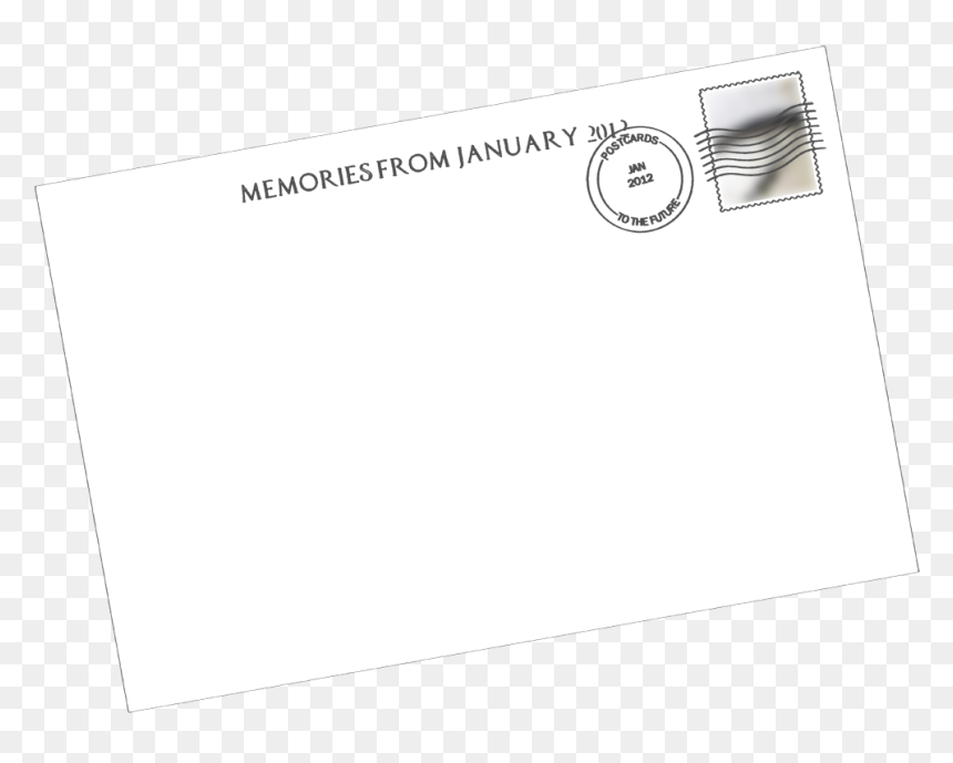 Postcard Drawing Paper Recycling - Paper, HD Png Download - postcard png