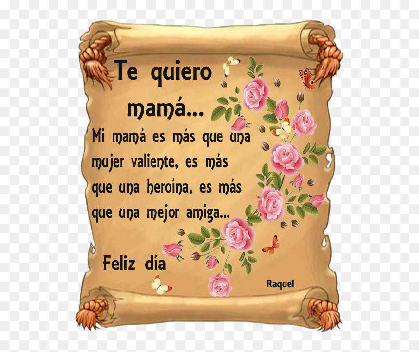Handbag , Png Download - Pergaminos Para El Dia De La Madre, Transparent Png - pergamino png