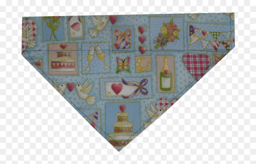 Birthday Bandana Blue - Motif, HD Png Download - blue bandana png