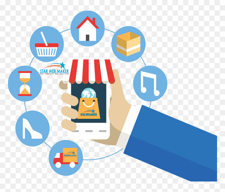 Business Digital Marketing Cartoon, HD Png Download - classified png