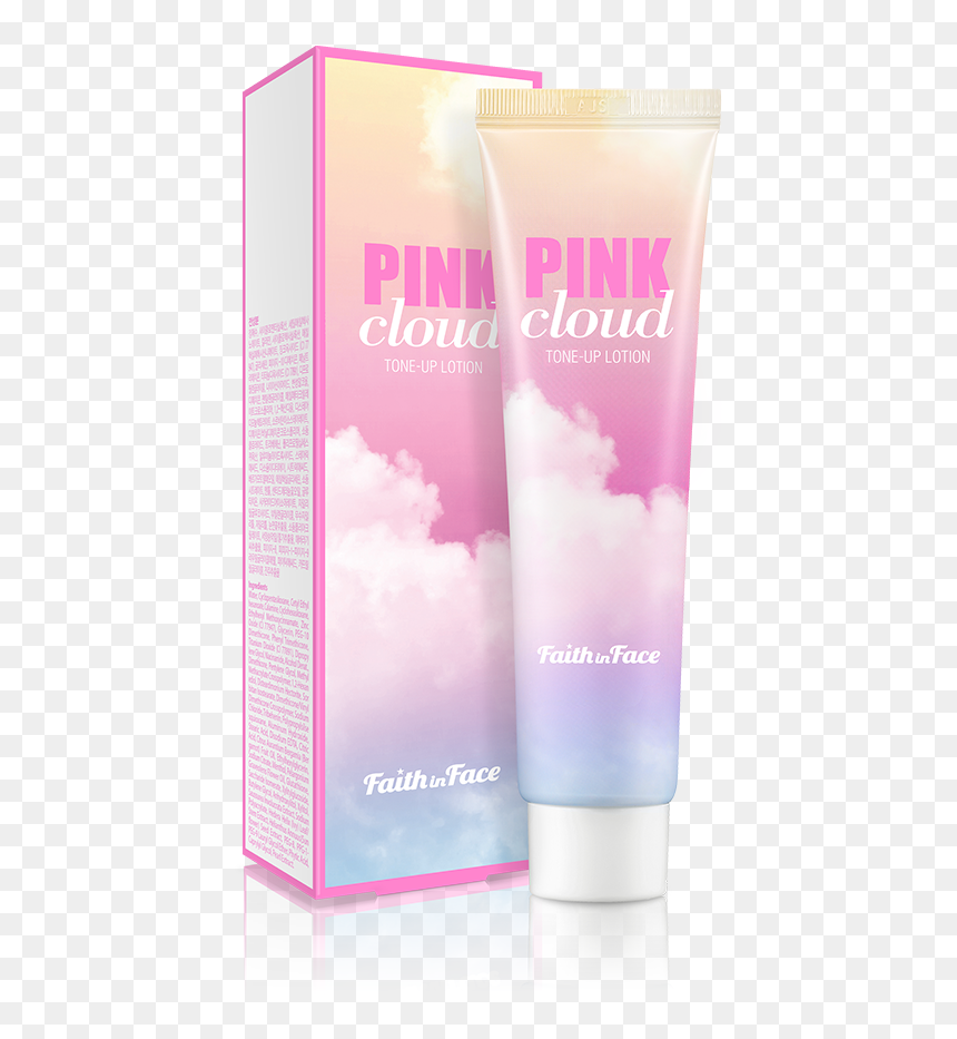 Transparent Pink Clouds Png - Cosmetics, Png Download - lotion png