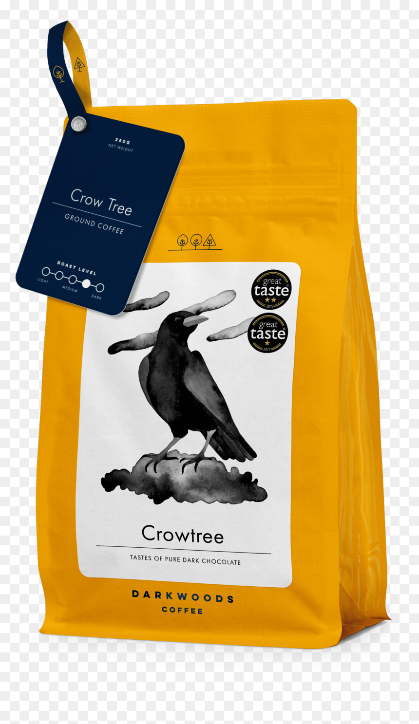Crow Tree 241018155011 - Dark Woods Coffee, HD Png Download - crows png