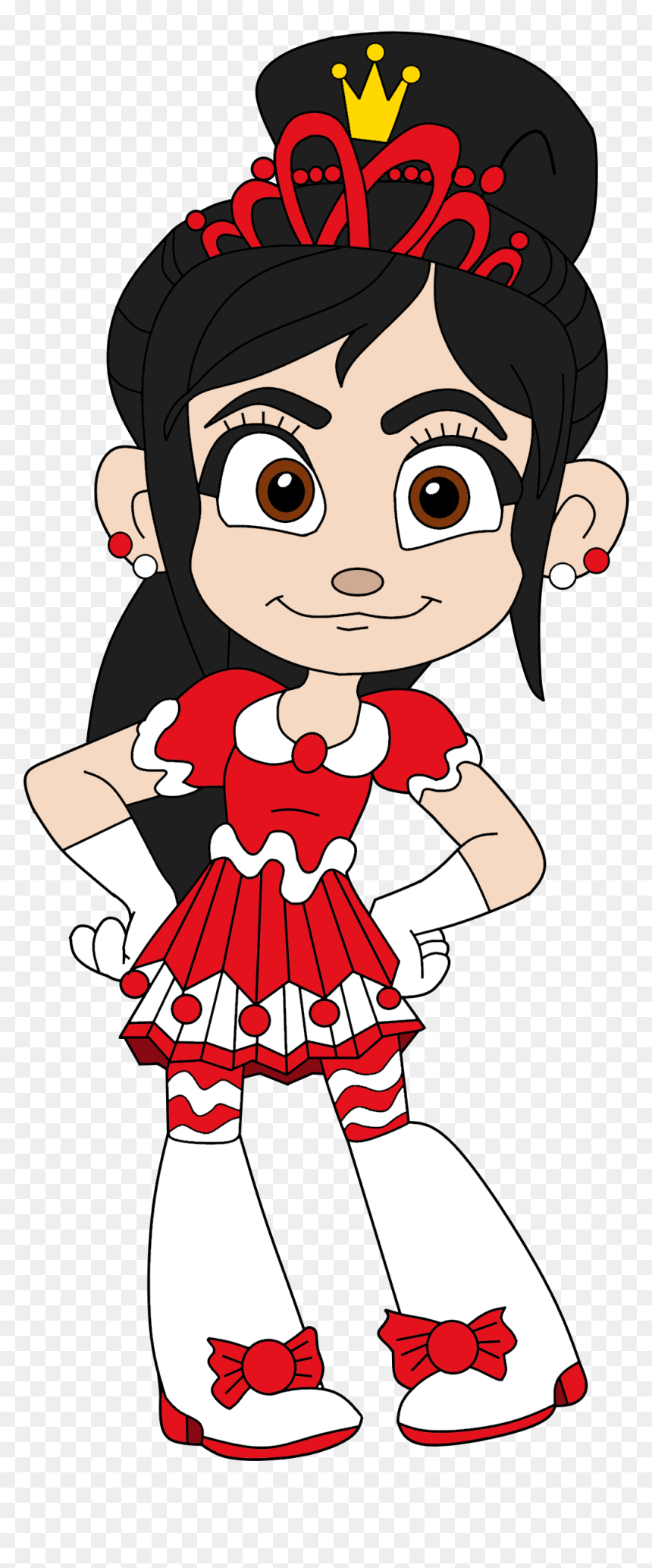 Teen Vanellope In A Prom Dress - Teen Vanellope, HD Png Download - prom png