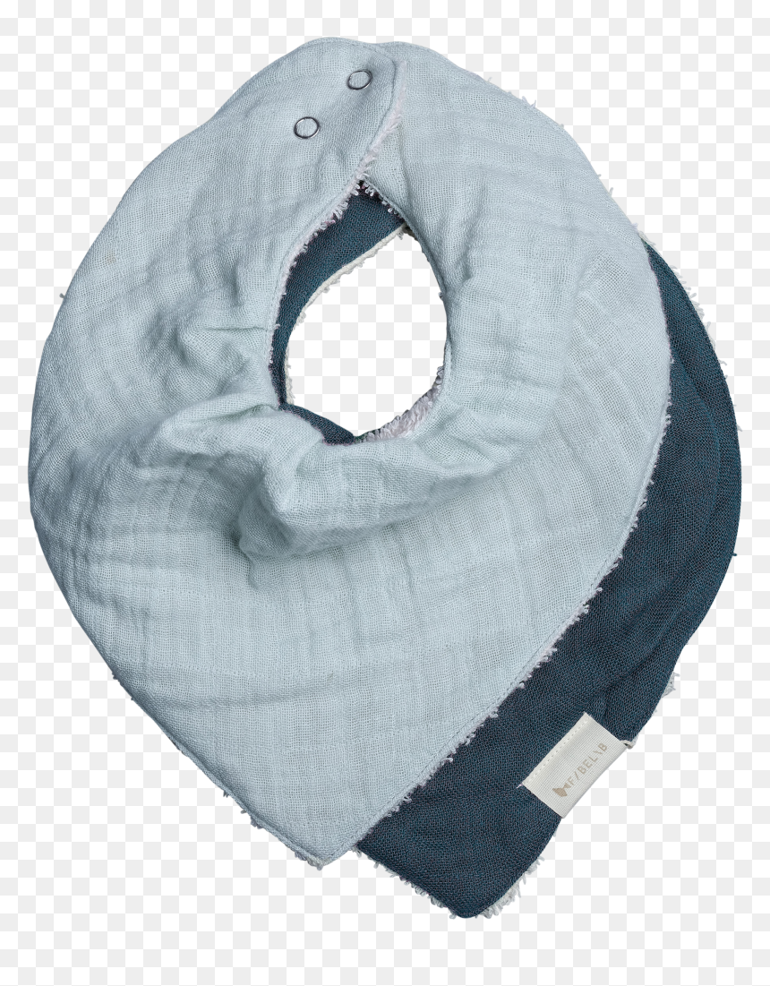 Diy Bandana Bib Muslin, HD Png Download - blue bandana png