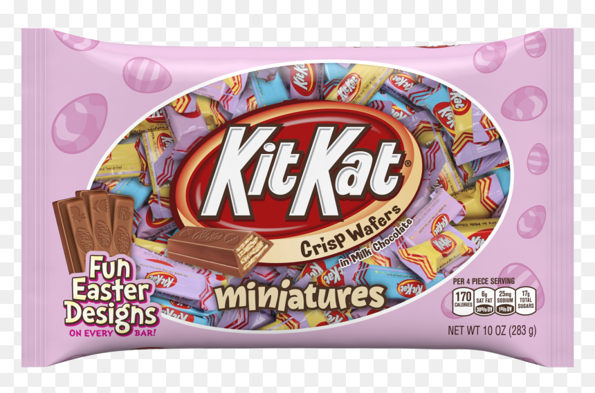 Kitkat Easter Miniatures, 10 Oz - Kit Kat 5 Snack Size, HD Png Download - kit kat png