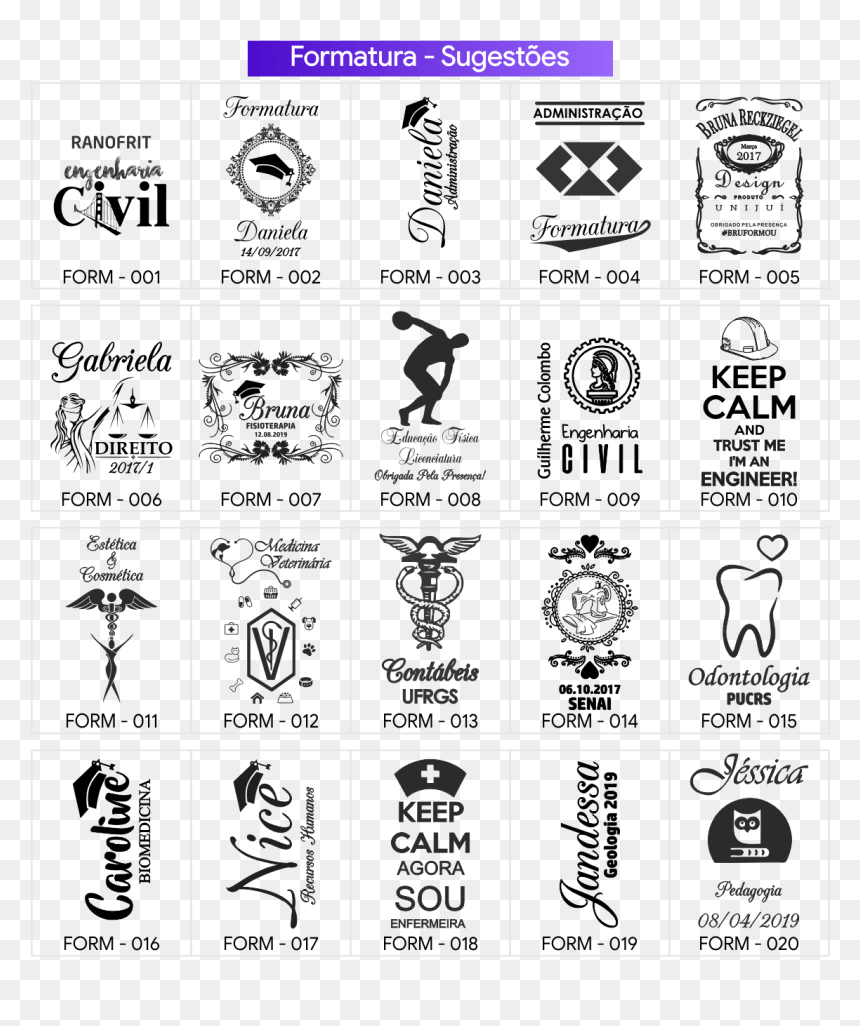Copos Personalizados Formatura - Long Drink, HD Png Download - formatura png