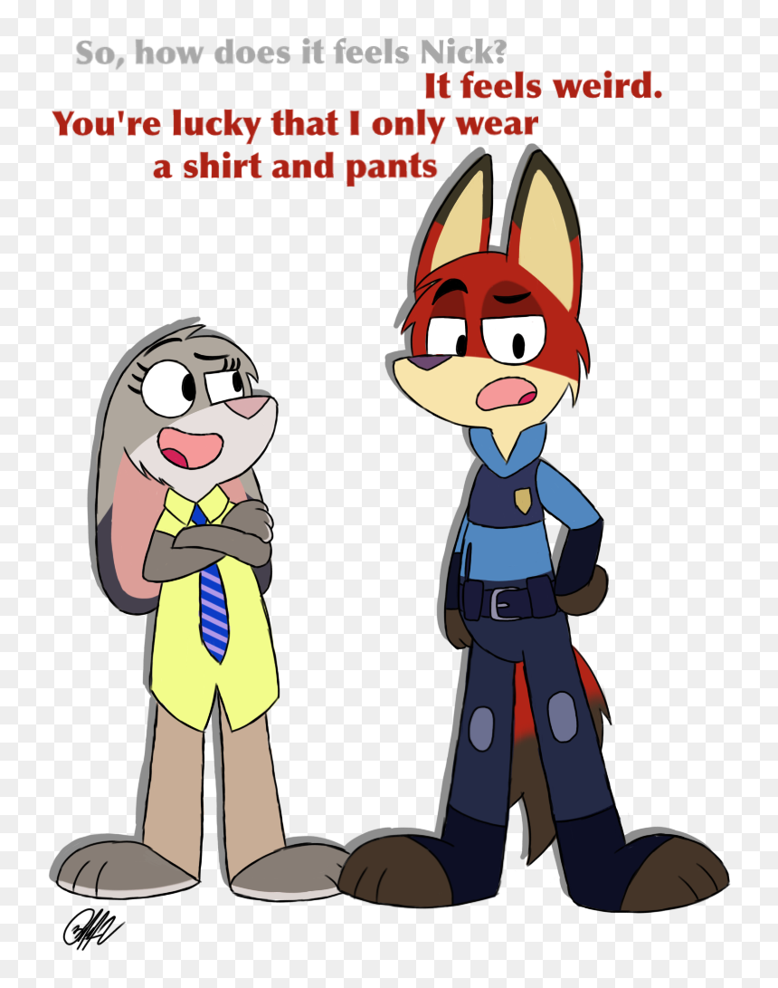 So, How Does It Feels Nick It Feels Weird - Body Swap Adventure Time, HD Png Download - judy hopps png