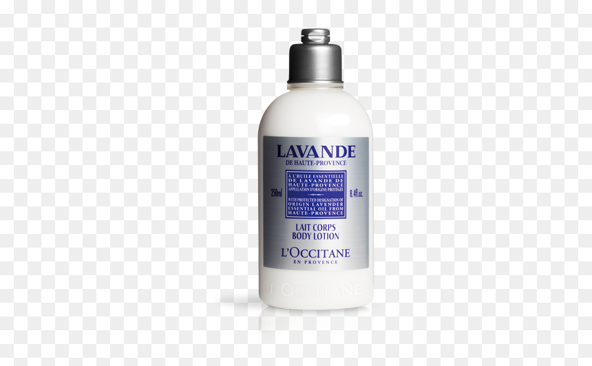 L Occitane Lavender Body Lotion, HD Png Download - lotion png