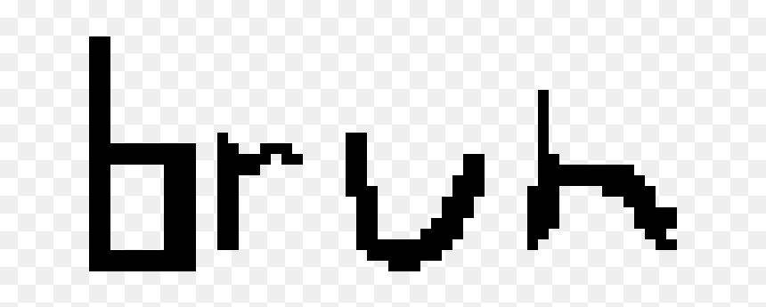 Black-and-white, HD Png Download - bruh png