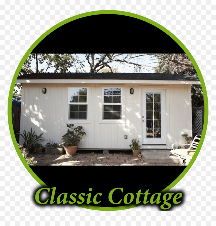 Classic Cottage Circle - 10 By 20 Granny Flat, HD Png Download - cottage png
